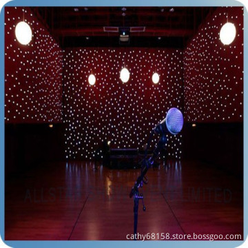 china wholesale led dark blue curtains for concernt/party